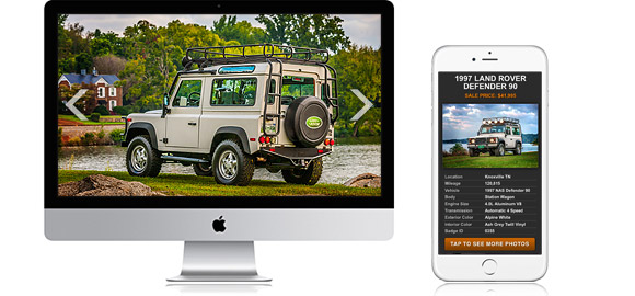 1997 Defender mobile design
